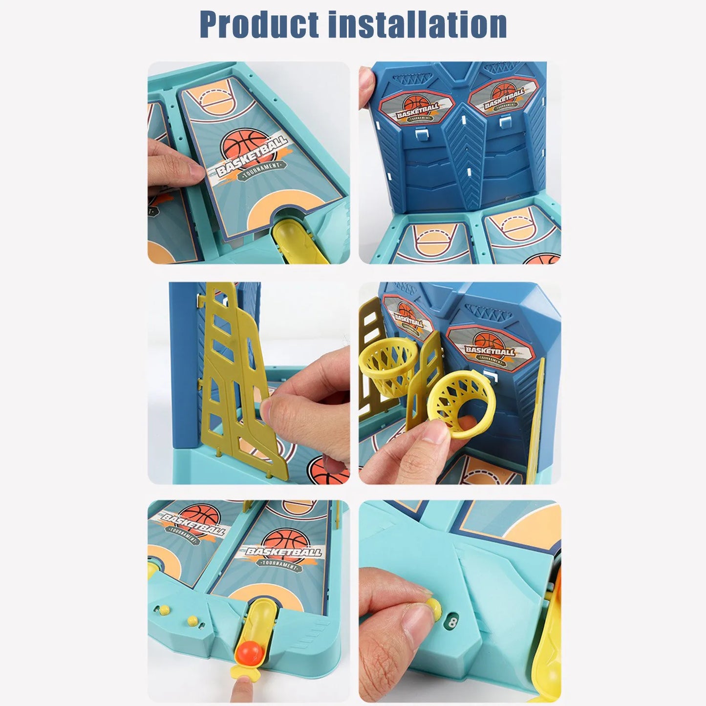 Finger Basketball Shooting Toy,Fingertip Basketball Double Shot