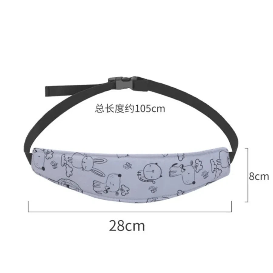 Baby Car Seat Head Support Children Fastening Belt Adjustable Boy Girl