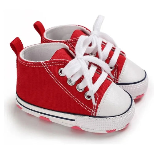 Boys Girls Classic Canvas Casual Sneakers Newborn First