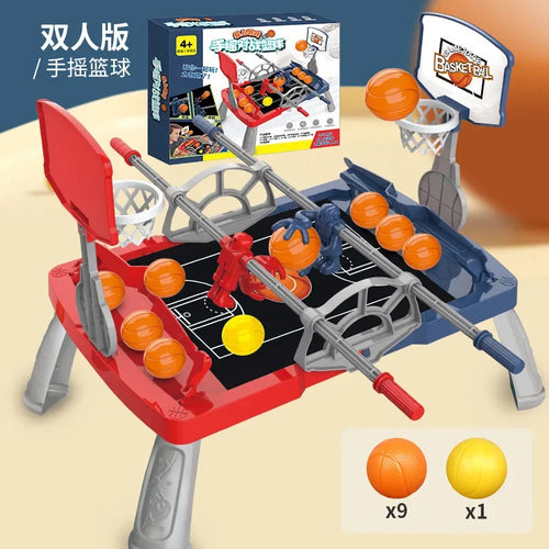 Mini Catapult Fingertip Basketball Toys Portable Party Goal Game