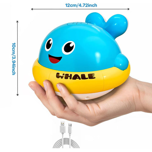 Baby Bath Toys  for Kids Light Up Whale