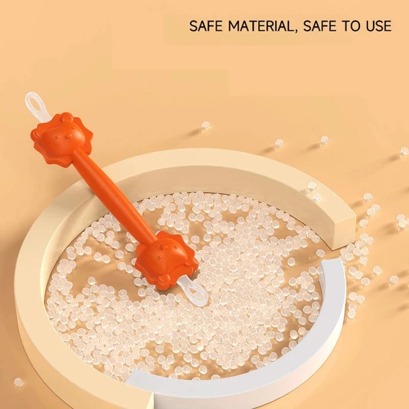 Baby Cleaner Spoon Double-Headed Soft Wax Curette Picker Nose Cleaner Silicone Ear Wax Pickers Clean Tweezers