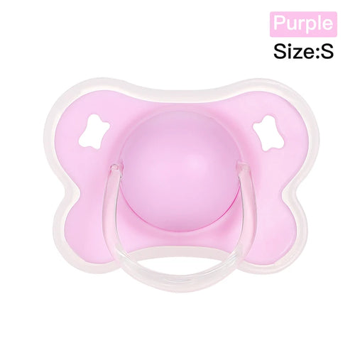 Butterfly Type Thumb Shape Toddlers Soothe Kids Newborn Baby Silicone
