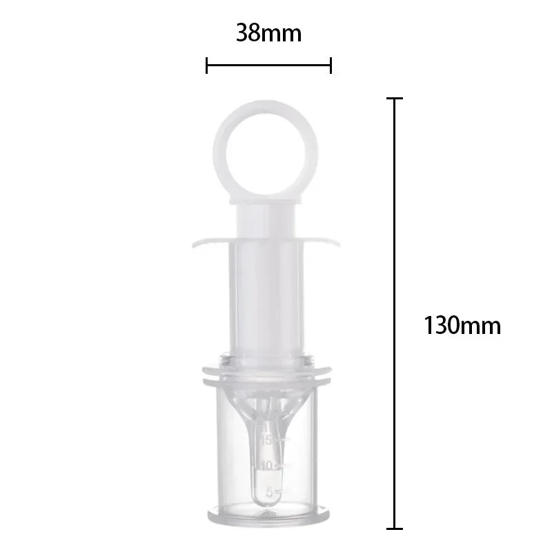 Baby Syringe Shape Feeder Newborn Dropper Medicine Feeder Needle