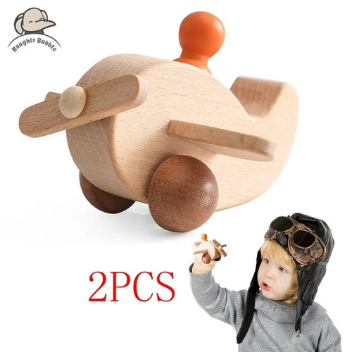 Wooden Train Montessori Baby Educational Toy