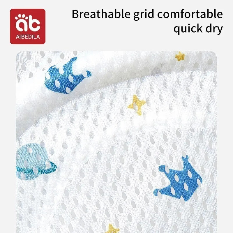 Newborn Adjustable Bathtub Pillow Seat Cushion Cross-shaped Anti-slip