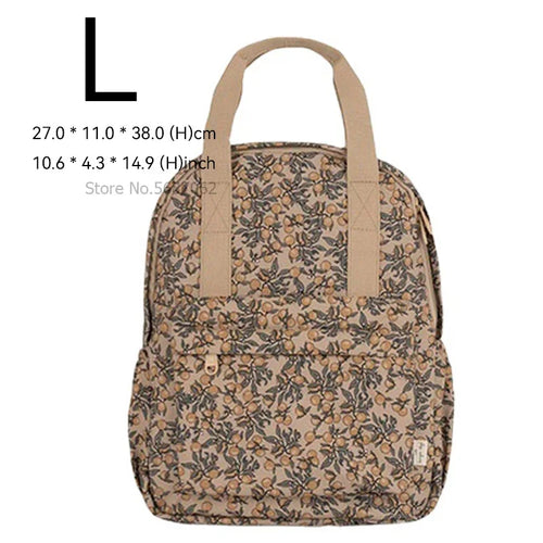 Solid Color with Design Backpack Parent-Child