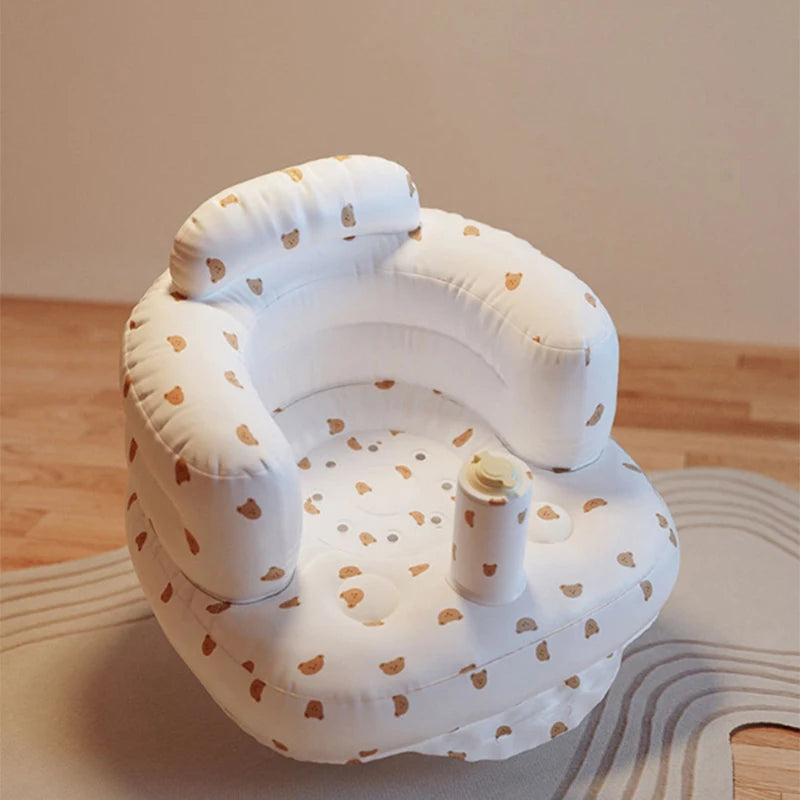Baby Inflatable Puff Portable Chairs PVC