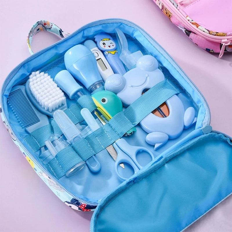 8/13Pcs/set Newborn Baby Care Kit Kid Toiletries Baby Kids Nail Hair