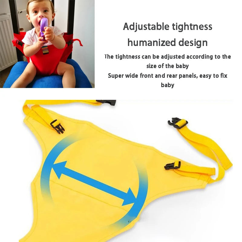 Safety Belt Portable Baby Feeding Chair Belt Travel