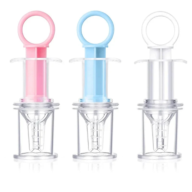 Baby Syringe Shape Feeder Newborn Dropper Medicine Feeder Needle