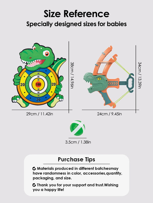 Montessori Throw Sport Slingshot Target Sticky Ball Dartboard