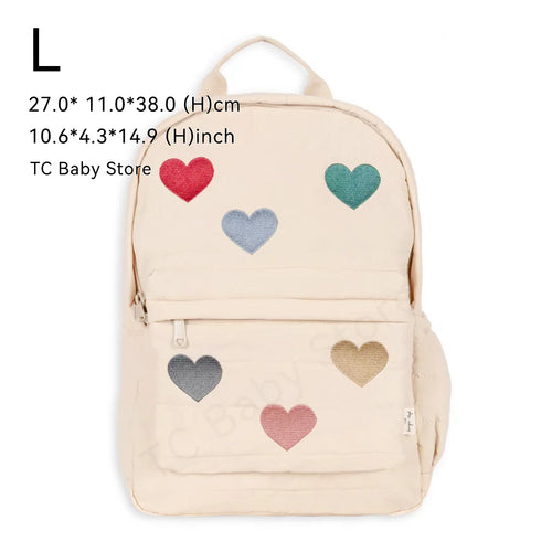 Solid Color with Design Backpack Parent-Child