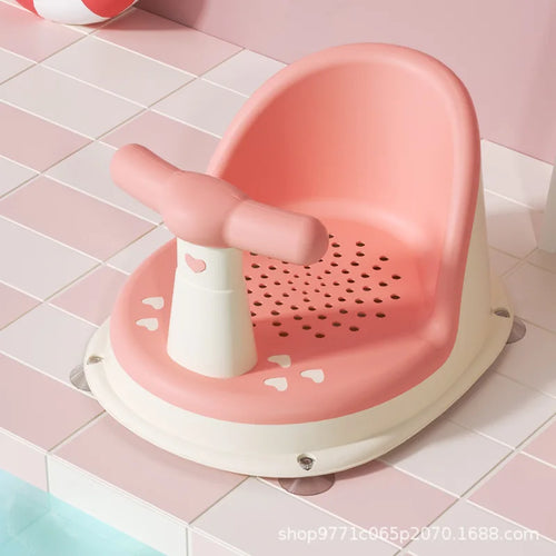 Children's Shower Seat Portable Shower Stand for Newborns and Young