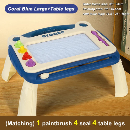 Children's Magnetic Drawing Board Color Puzzle Writing Board