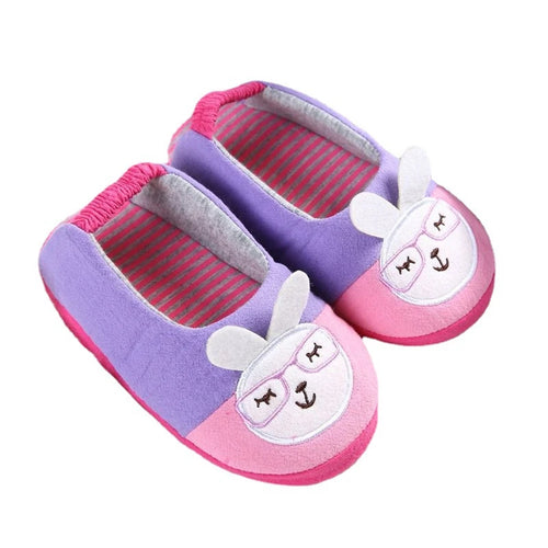 Fashion Spring Autumn Animal Kids Living House Shoes Children Girls