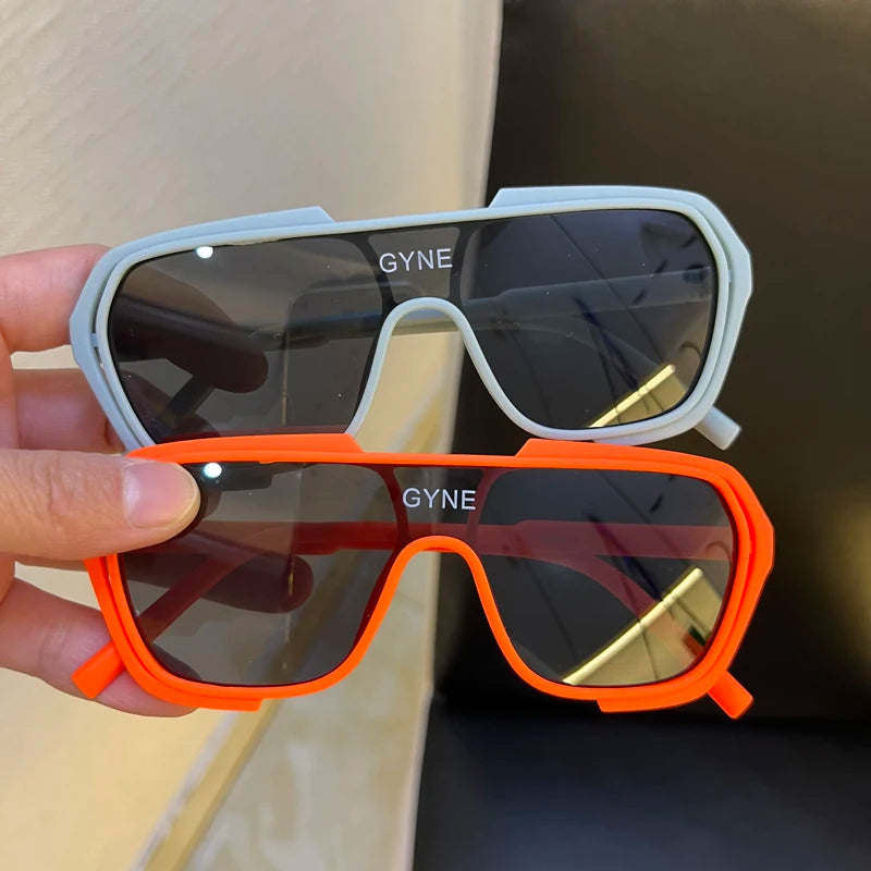 Children Fashion Retro Sunglasses One Piece Boys Girls