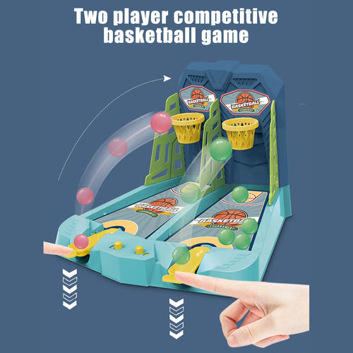 Finger Basketball Shooting Toy,Fingertip Basketball Double Shot