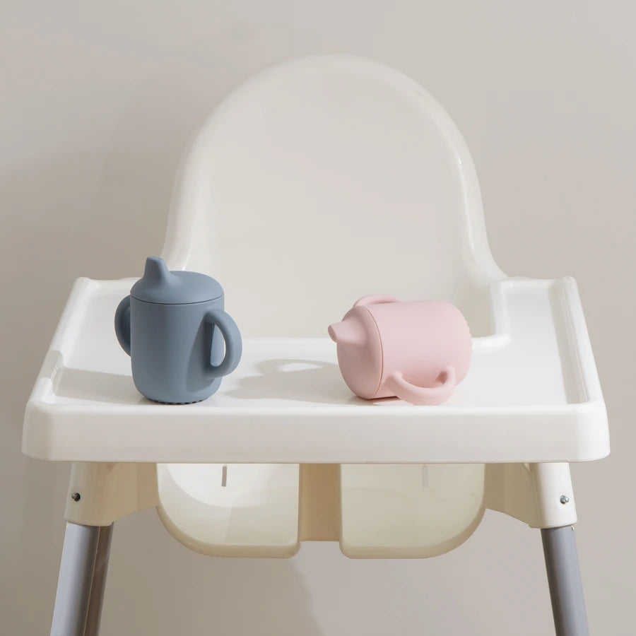 Silicone Baby Starter Cup With Double Handle