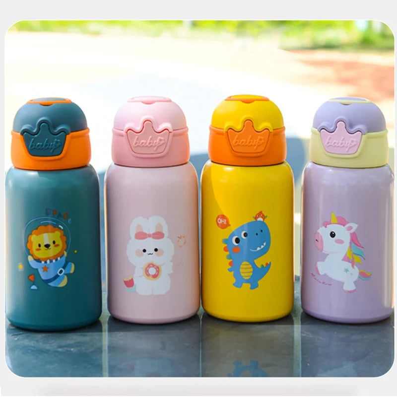 500ml Thermos Bottle Cute Children's Thermal Water Bottle