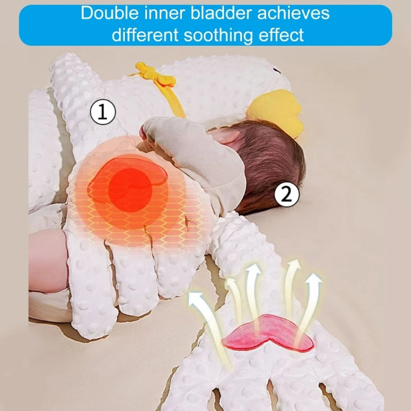 Baby Electric Soothing Palm Sleep Heated Pillow -Remote