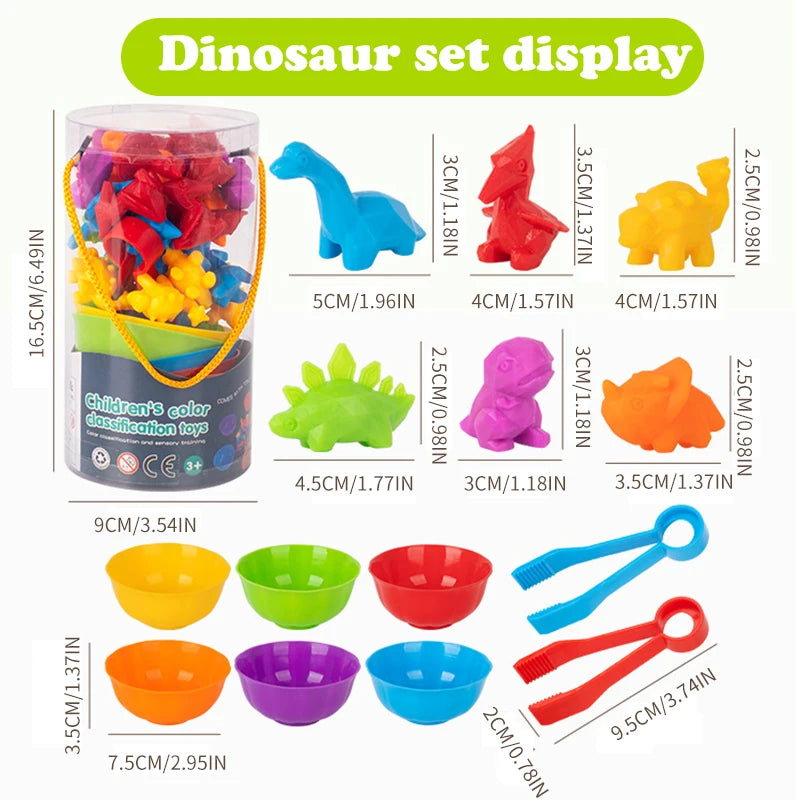 Colorful Animal Series Children's Early Education Toys