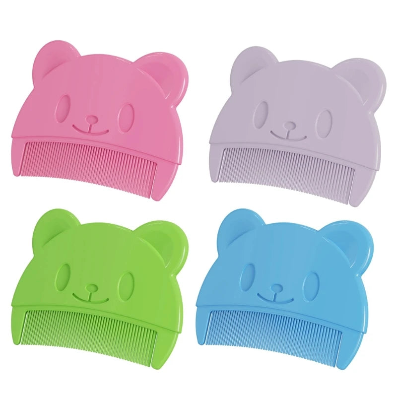 Baby Hair Comb Children Hair Soft Teeth Cradle Caps Hair Combs