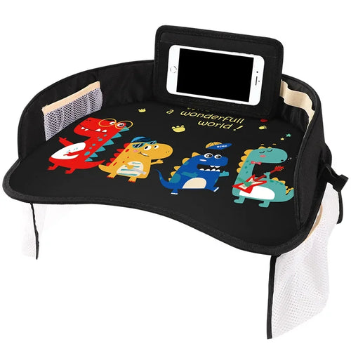 Kids Travel Car Seat Activity and Play Tray Organizer