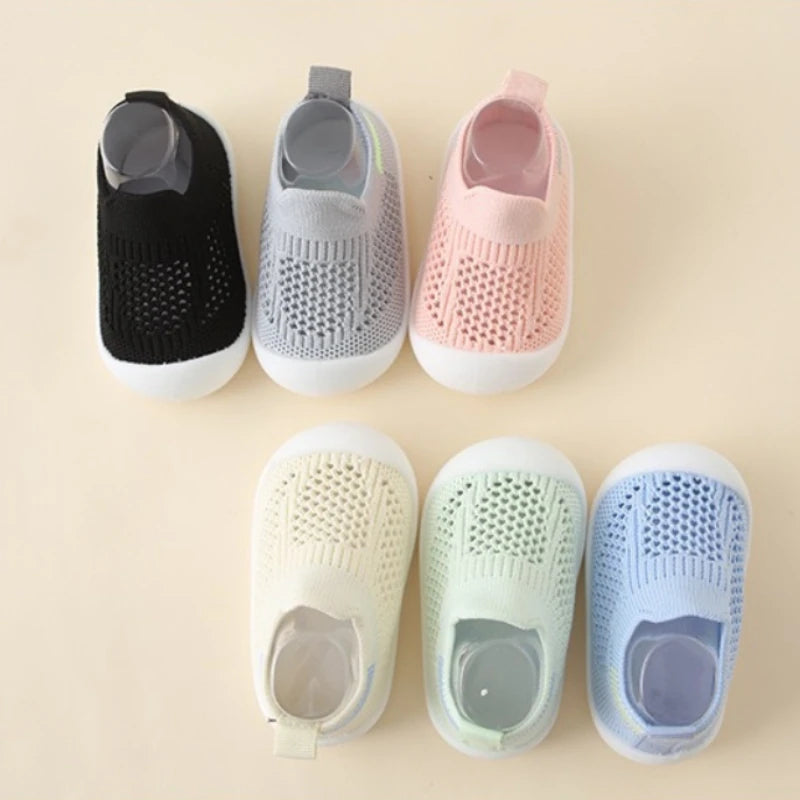 Baby Girl Soft Sole Mesh Shoes