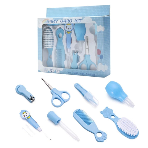 8/13Pcs/set Newborn Baby Care Kit Kid Toiletries Baby Kids Nail Hair