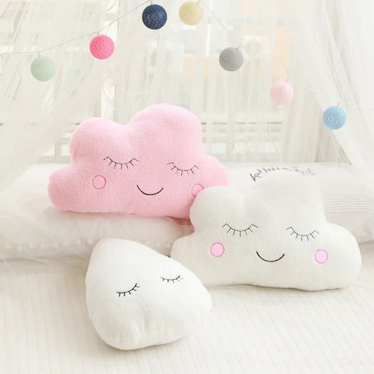 Stuffed Cloud Moon Star Plush Pillow Soft Cushion Toys