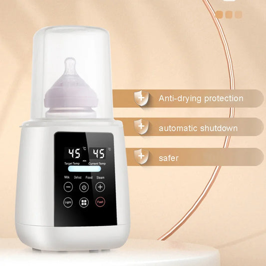 Electric Multifunctional Milk Bottle Warmer 200W One-Click Operation