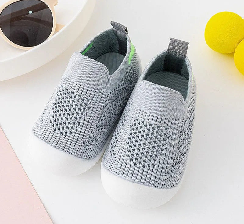Baby Girl Soft Sole Mesh Shoes