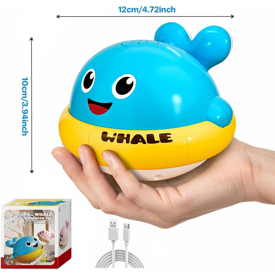 Baby Bath Toys  for Kids Light Up Whale