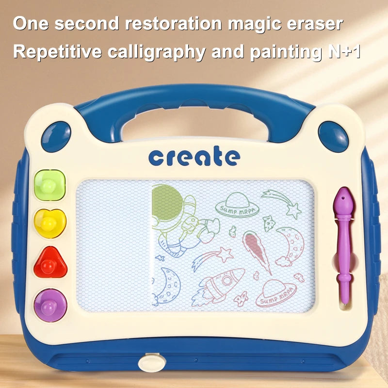 Children's Magnetic Drawing Board Color Puzzle Writing Board