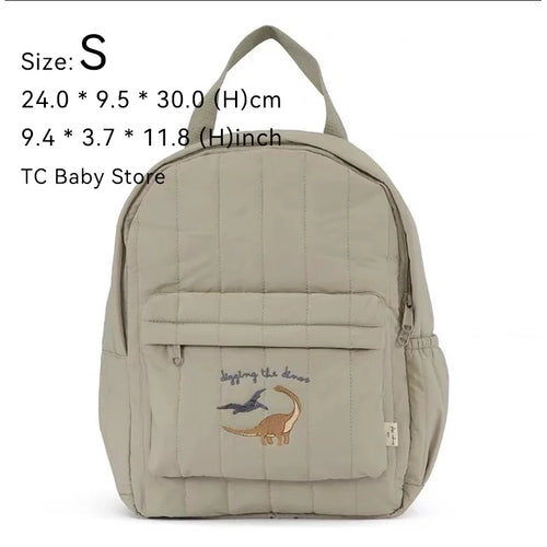 Solid Color with Design Backpack Parent-Child