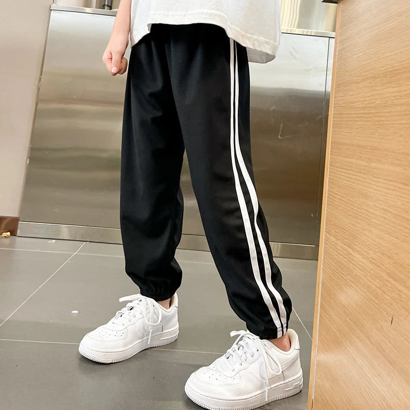 1/3 Pieces Children's Summer Solid Color Boys Basic Sports Pants