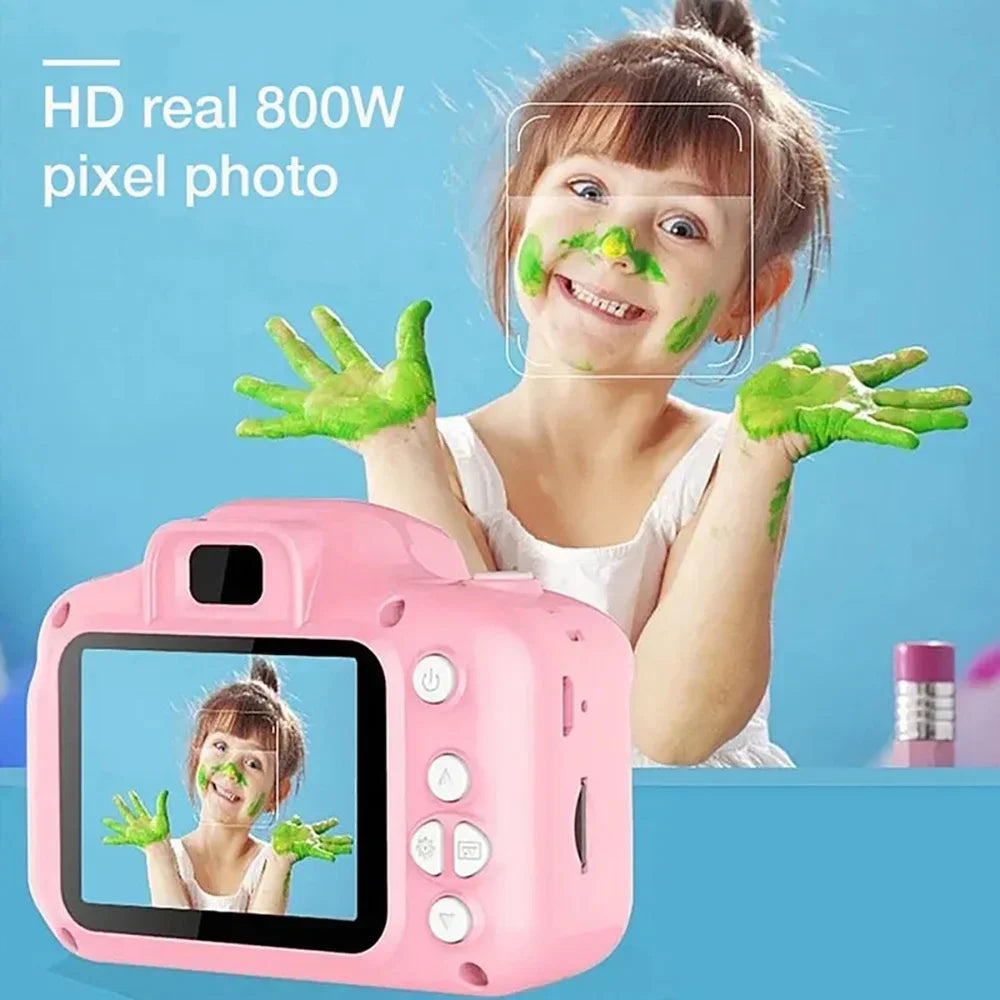 X2 Children Mini Digital Camera Can Take Pictures Video- Small