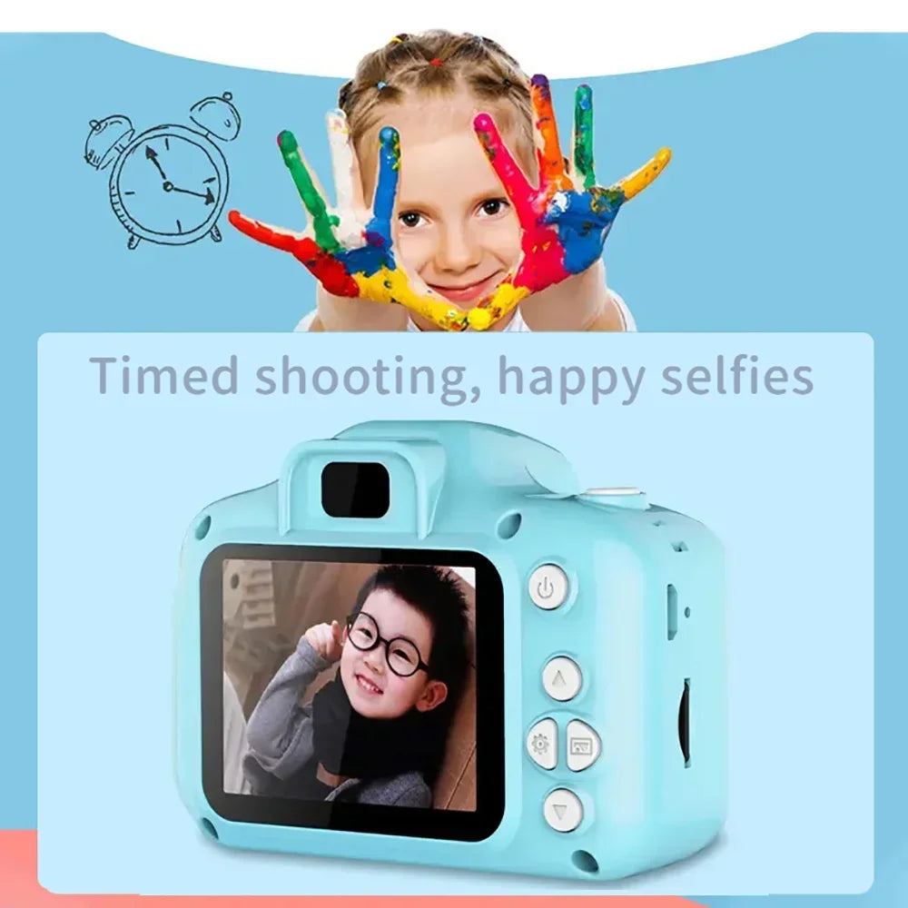 X2 Children Mini Digital Camera Can Take Pictures Video- Small
