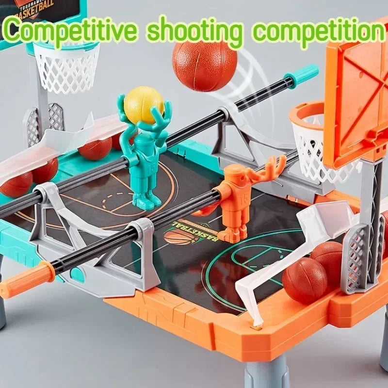 Mini Catapult Fingertip Basketball Toys Portable Party Goal Game