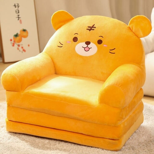 Children Cute Cartoon Folding Small Sofa Bed