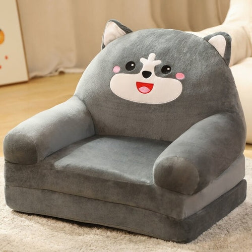 Children Cute Cartoon Folding Small Sofa Bed