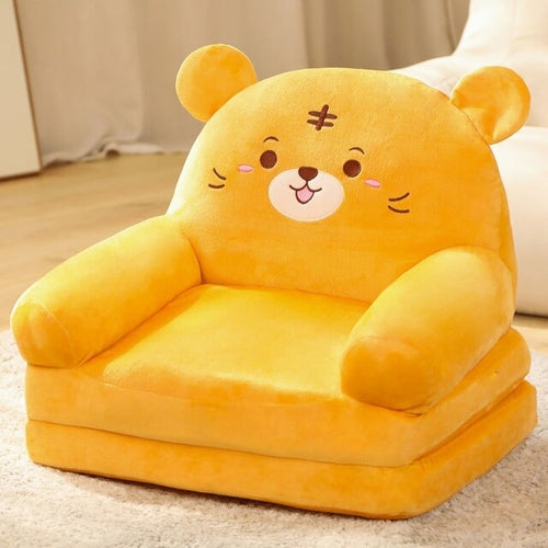 Children Cute Cartoon Folding Small Sofa Bed