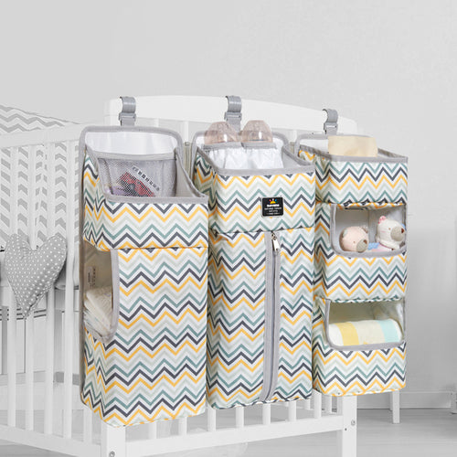 Baby Crib Hanging Storage Bag Organizer