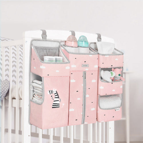 Baby Crib Hanging Storage Bag Organizer