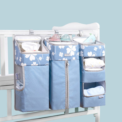 Baby Crib Hanging Storage Bag Organizer