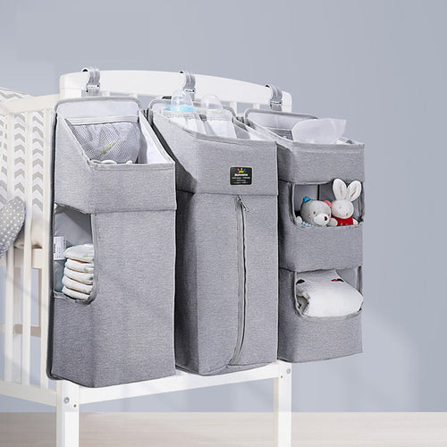 Baby Crib Hanging Storage Bag Organizer