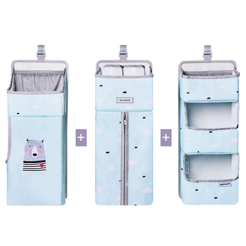 Baby Crib Hanging Storage Bag Organizer