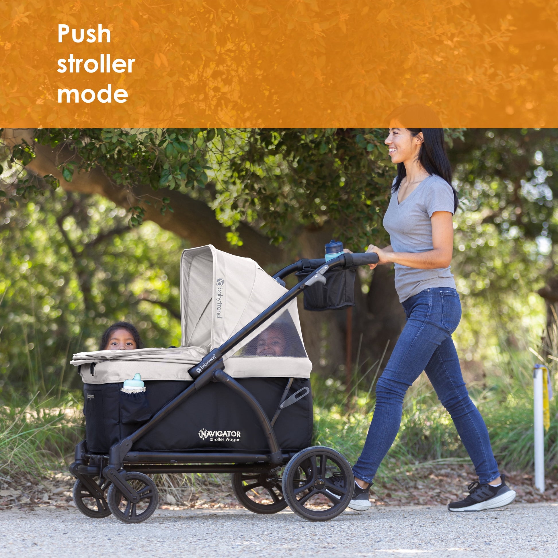 Navigator 2-In-1 Stroller Wagon - Desert Tan