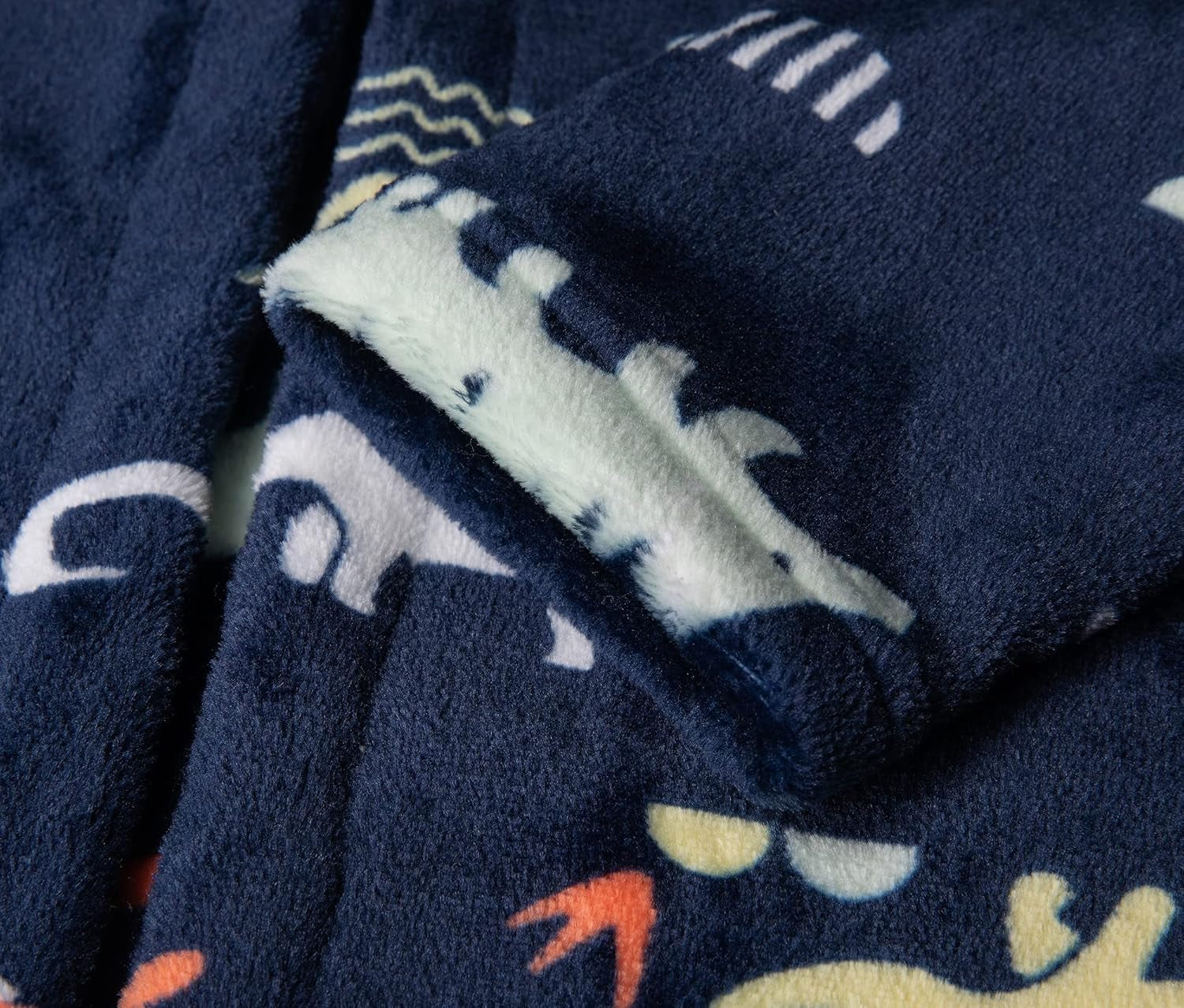 Boys Girls Cartoon Hooded Bathrobe Pajamas Sleepwear